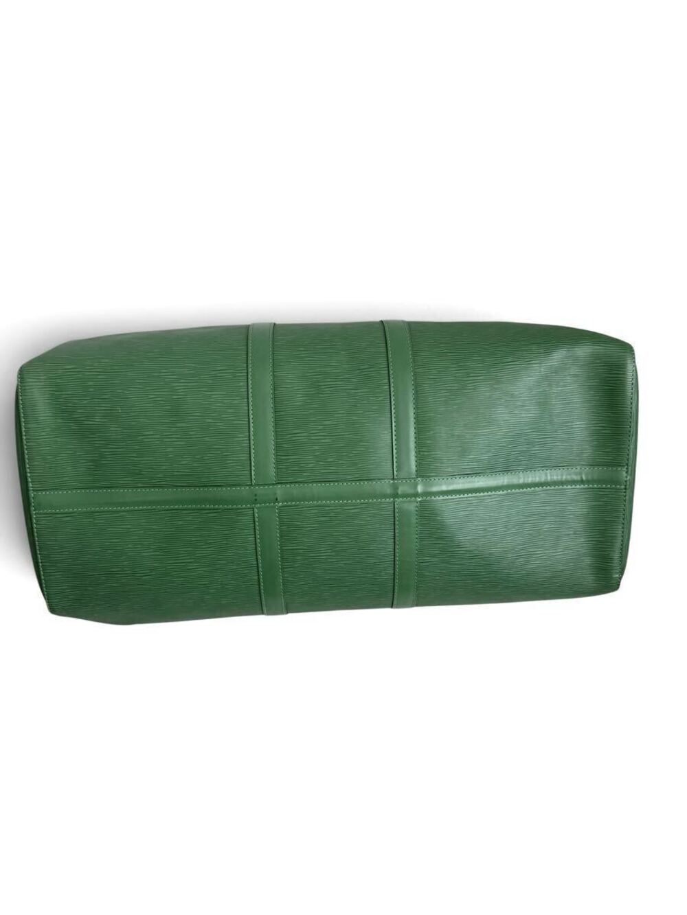 Louis Vuitton Keepall Epi Green Boston Bag Handbag Travel - Picture 5 of 10